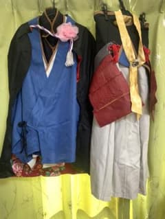 刀剣乱舞　歌仙兼定　コスプレ衣装　LLサイズ　靴　ウィッグのサムネイル