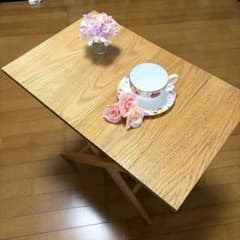 折りたたみ式テーブル 木製 - メルカリ