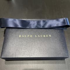 RALPH LAUREN ギフトボックス 空箱ネイビー リボン付きのサムネイル