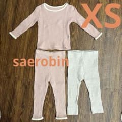 saerobin セットアップ　韓国服　ベビー XS 70 80のサムネイル