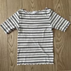LOWRYS FARM ボーダー 半袖 Tシャツ カットソーのサムネイル