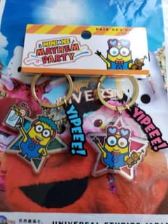 USJ ミニオン キーホルダー ペアキーチェーンのサムネイル