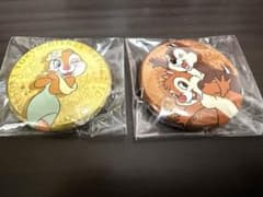 【東京ディズニーリゾート】 ランダム 缶バッジ チップ デール クラリス
