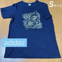 adidas NEO 半袖Tシャツ ネイビー Sのサムネイル
