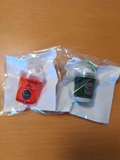 TULLY'S COFFEE カップ型キーホルダー 2個セットのサムネイル