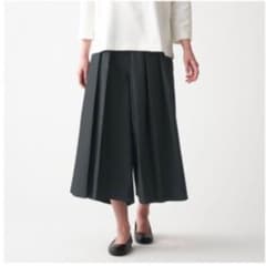 無印良品　はかまパンツ　黒　Mのサムネイル
