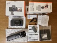 【未使用】SONY VLOGCAM ZV-1 本体 シューティンググリップ付のサムネイル