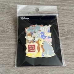 ディズニー わんわん物語 トランプ レディ コレクションピンバッジ