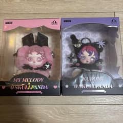 SKULLPANDA マイメロ クロミ コラボ POPMART スカルパンダ popmart SKULLPANDA マイメロ クロミ コラボ スカルパンダ - メルカリ