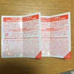日向坂46 全国握手券 2枚のサムネイル