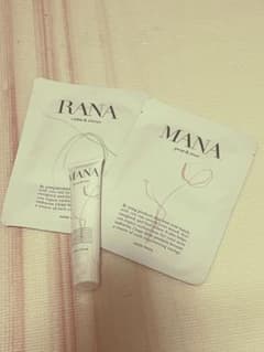 【新品未使用品】MANA RANA ハンドパック&クリームのサムネイル