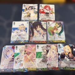 ヴァイスシュヴァルツ GA文庫 RR まとめ売りカードセット - メルカリ
