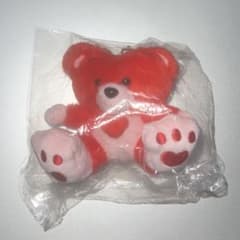 ハーティーのぬいぐるみ　heartyのぬいぐるみ　sitting REDのサムネイル