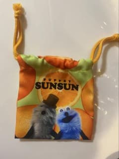 PUPPET SUNSUN 巾着袋 オレンジ柄のサムネイル
