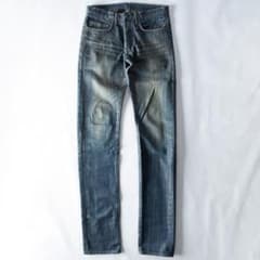 希少・裾直無 DIOR HOMME 05年 ラメグリッターデニム 29 エディ期