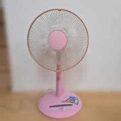 SANYO 扇風機 本体 ピンク レトロ - メルカリ