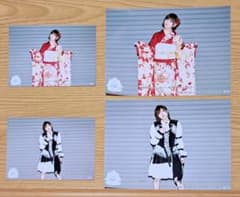 AKB48 岡田奈々ソロコンサート 撮って出し生写真4種台紙付きセット