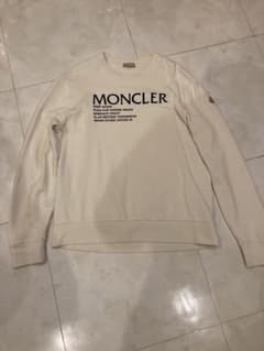 最安美品】 モンクレール MONCLER スウェット トレーナー アイボリー