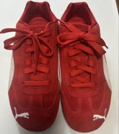 PUMA 赤 スピードキャット　24cmのサムネイル