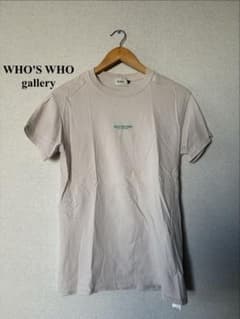 WHO'S WHO gallery ライトグレー 半袖 メンズ Tシャツ Sのサムネイル