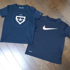 アンダーアーマー&NIKE Tシャツ②枚セットのサムネイル