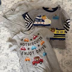 n*e様 ミキハウス ホットビスケッツ Tシャツ 2枚セットのサムネイル