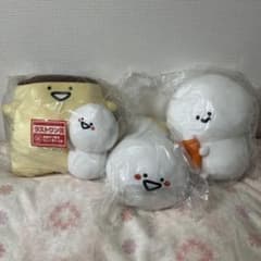 이치 반 쿠지 문구와 함께 봉제 인형 3 점 세트