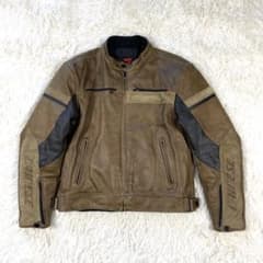 DAINESE G.STRIPES EVO レザー ジャケット ブラウン　54 DAINESE G.STRIPES EVO レザー ジャケット ブラウン 54 - メルカリ