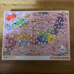ハローキティ 日本地図ジグソーパズル 300ピースのサムネイル