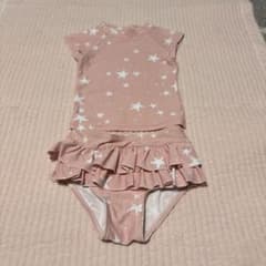 FITH quoti fith星柄フリル水着 女の子用のサムネイル