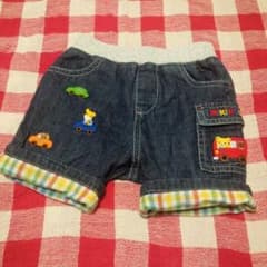 プッチーくん☆やわらかデニム短パンのサムネイル