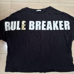 GU RULE BREAKER ロゴTシャツ ブラックのサムネイル
