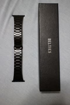BELTIES Apple Watch用 メタルバンド ブラックのサムネイル