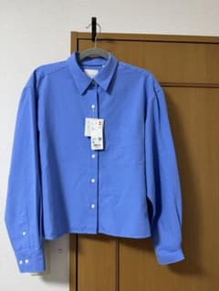 UNIQLO 長袖シャツ XL 64 Blueのサムネイル