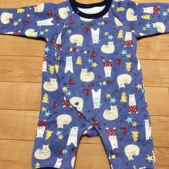 キルティング ロンパース 70cmのサムネイル