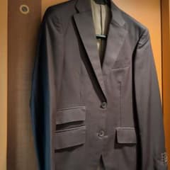 STRONA グレー ビジネススーツ　高級スーツのサムネイル
