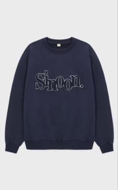 Sinoon シヌーン BOUCLE LOGO スウェット