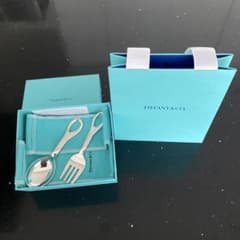 Tiffany & Co. ベビー用スプーン＆フォークセットのサムネイル