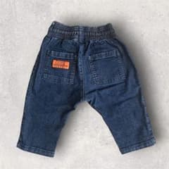 【おちゃん様専用】ベビー デニムパンツ ウエストゴム 80cm BREEZEのサムネイル