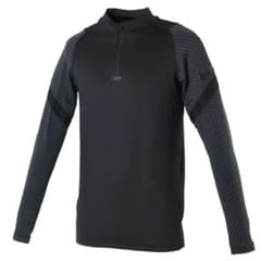 Nike ブラック ジッパー付き長袖ジャージのサムネイル