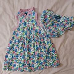 ラルフローレン  花柄 ワンピース 80cmのサムネイル