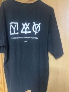 OY 20-20 SPRING/SUMMER Tシャツ ブラック