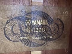 YAMAHA G-120D クラシックギター JAPANビンテージ 美しい木目 - メルカリ