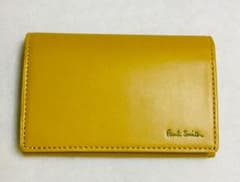 新品・未使用 ポールスミス 名刺入れ イエロー クラッシックのサムネイル