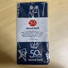 新品未使用　モンベル　バンダナ　50周年記念のサムネイル