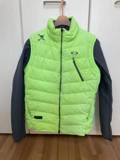 OAKLEY GOLF オークリー 2way ダウンジャケット L 蛍光のサムネイル