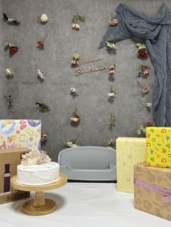 フラワーカーテン用 造花のサムネイル