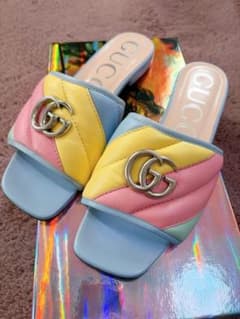GUCCI マーモントレインボーサンダルのサムネイル
