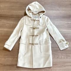 美品 ユナイテッドアローズ パイルメルトンロングダッフルコート バロムブローサ ユナイテッドアローズ パイルメルトンロングダッフルコート