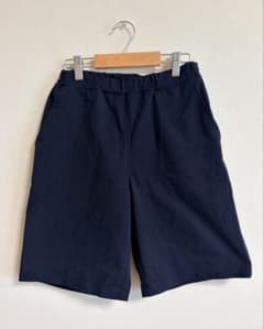 UNIQLO 子供用 ハーフパンツ 160cmブラックのサムネイル